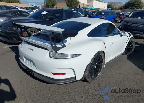 2016 Porsche 911 Gt3 Rs/R from USA, damaged, VIN WP0AF2A91GS192104